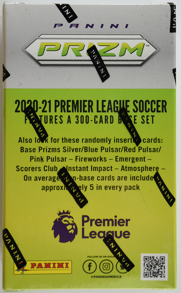 2021-22 Panini Prizm Premier League Soccer Cereal Box 