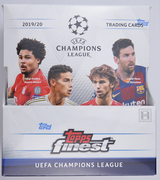 2019-20 UEFA Champions League Topps Finest Hobby Box