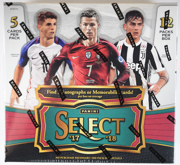 2017-18 Panini Select Soccer Hobby Box